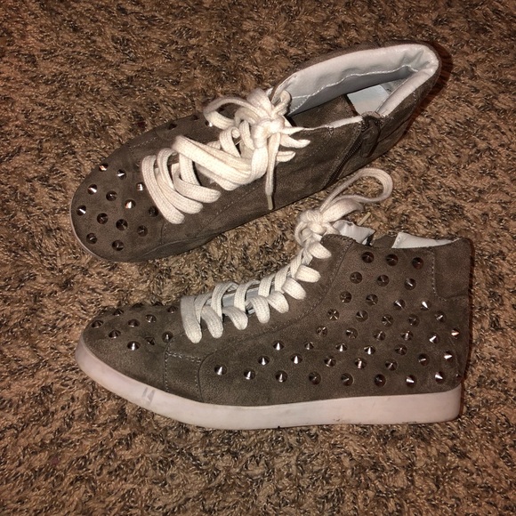 studded high tops